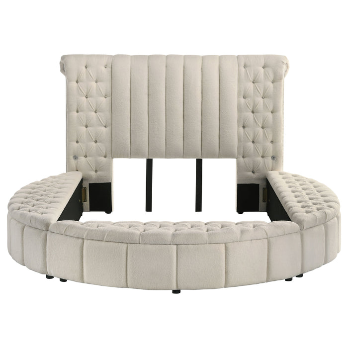 Five Star Furniture - Sonya Panel Floor Storage Bed