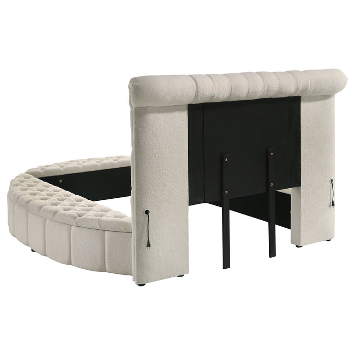 Five Star Furniture - Sonya Panel Floor Storage Bed