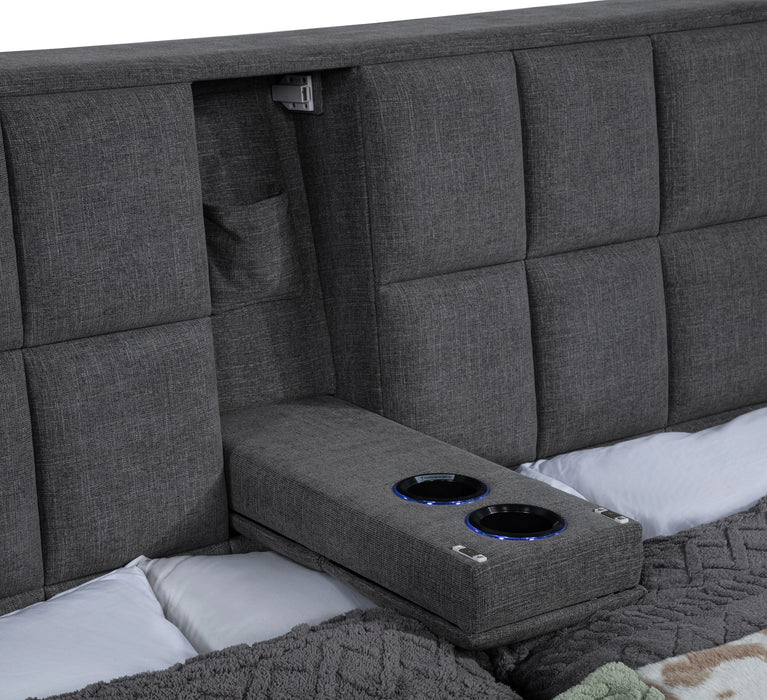 Five Star Furniture - Dreux Panel Platform Bed