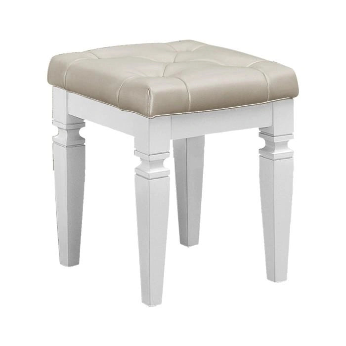 Five Star Furniture - Allura Vanity Stool in White 1916W-14
