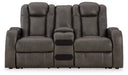 Five Star Furniture - Fyne-Dyme Power Reclining Loveseat with Console - Five Star Furniture & Mattress (GA)