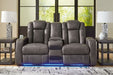 Five Star Furniture - Fyne-Dyme Power Reclining Loveseat with Console - Five Star Furniture & Mattress (GA)