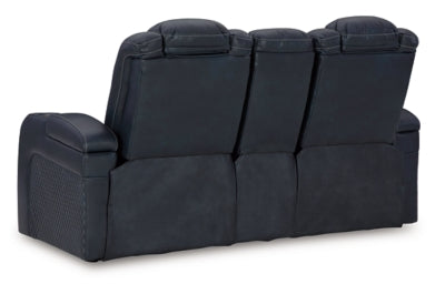 Five Star Furniture - Fyne-Dyme Power Reclining Loveseat with Console - Five Star Furniture & Mattress (GA)