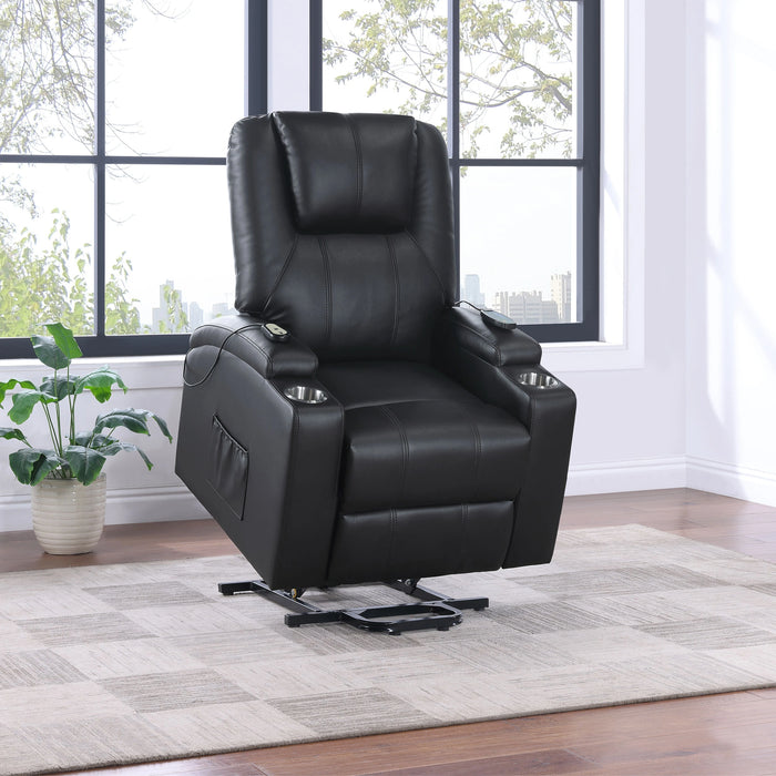 Five Star Furniture - Armstrong Power Lift Massage Recliner