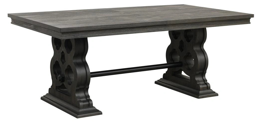 Five Star Furniture - Arasina Dining Table in Dark Pewter 5559N-96*