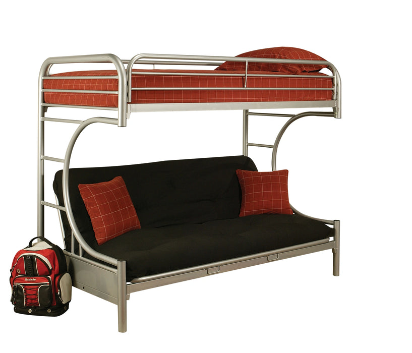 Five Star Furniture - Eclipse Silver Bunk Bed (Twin XL/Queen/Futon)