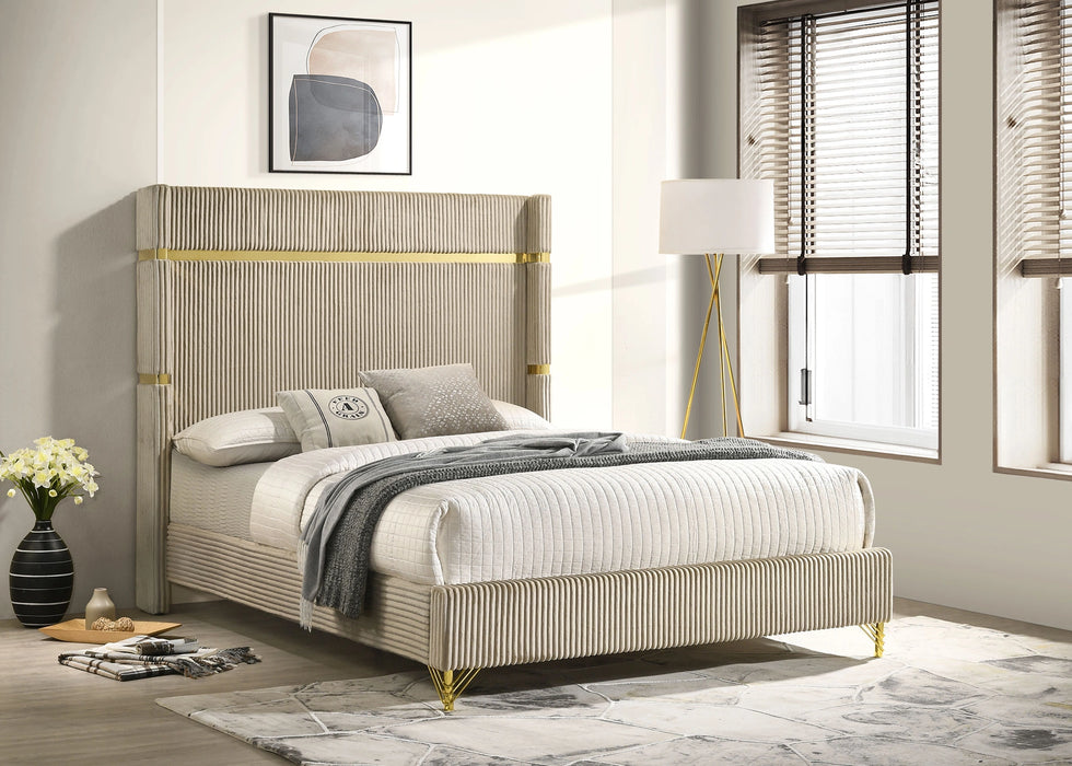 Five Star Furniture - Lucia Wingback Bed