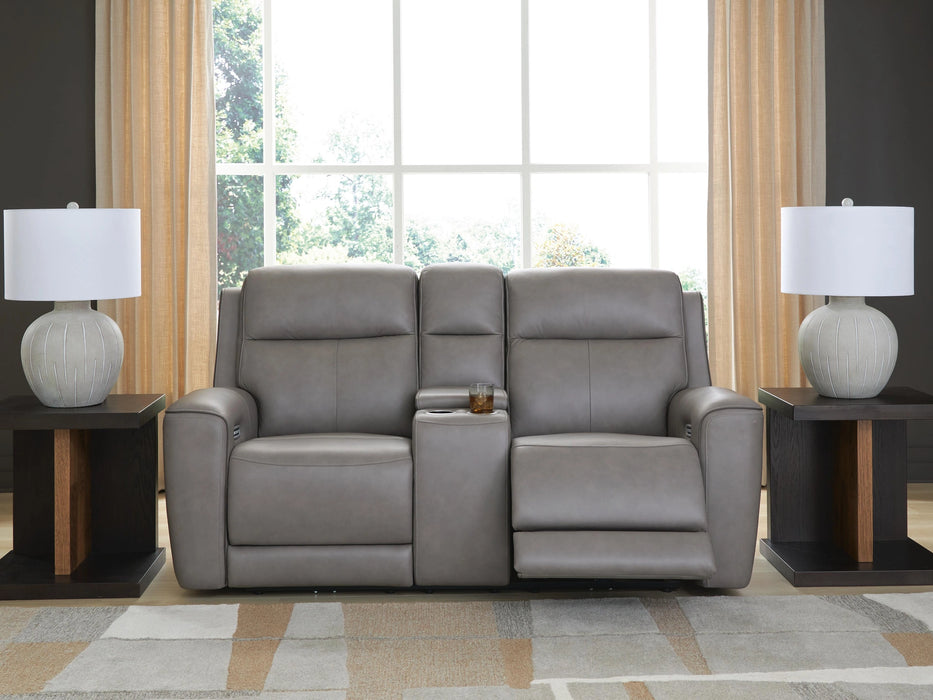 Five Star Furniture - 5Z-Comfort Power Reclining Loveseat with Console