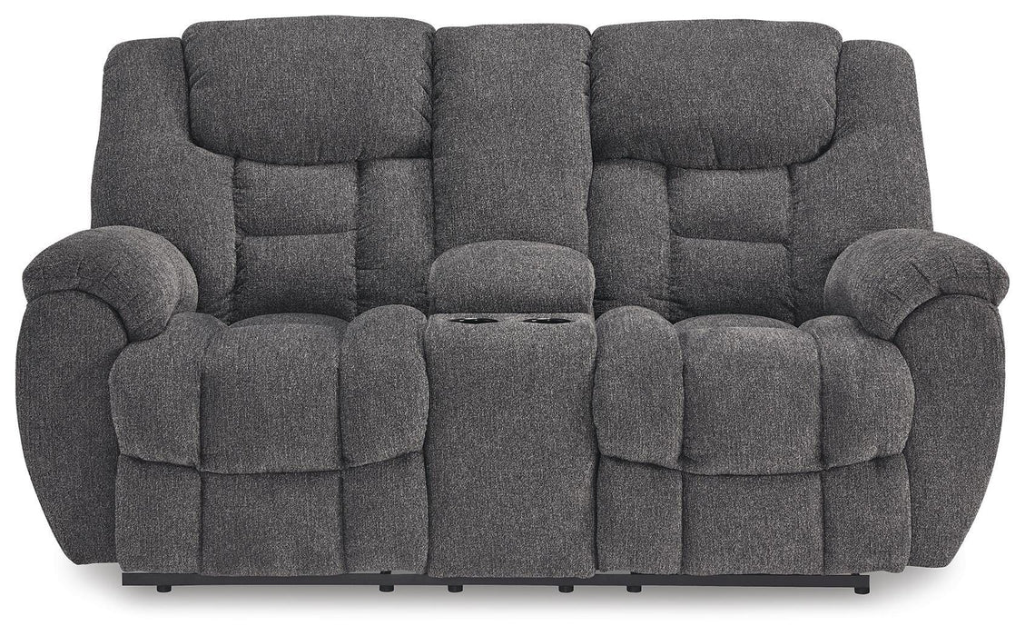 Five Star Furniture - Foreside Reclining Loveseat with Console