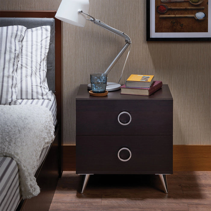 Five Star Furniture - Elms Espresso Accent Table