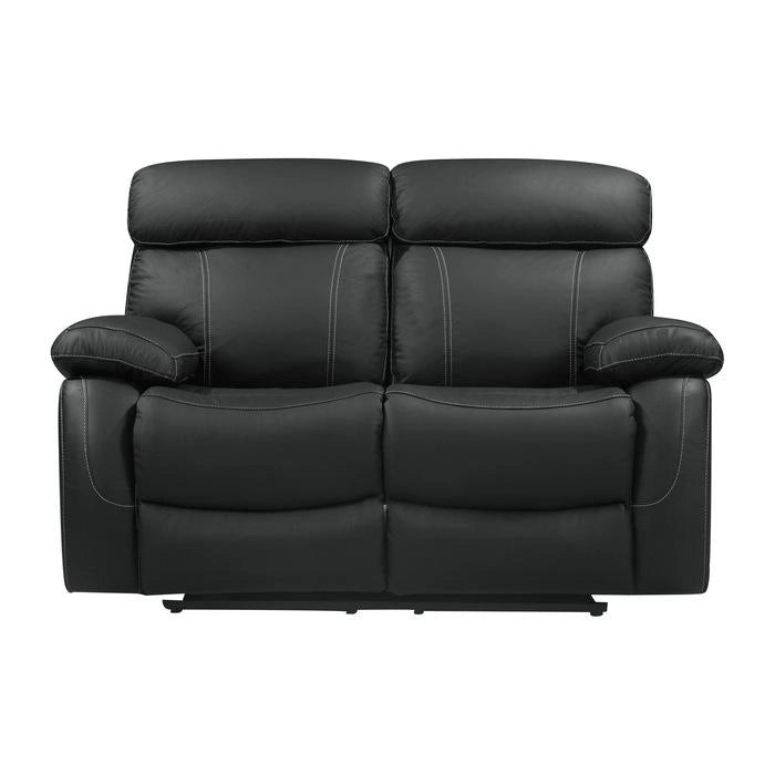 Five Star Furniture - Pendu Double Reclining Loveseat in Black 8326BLK-2