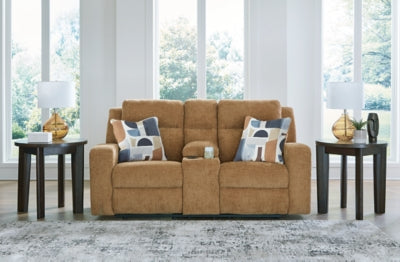 Five Star Furniture - Kanlow Reclining Loveseat with Console - Five Star Furniture & Mattress (GA)