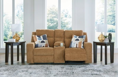 Five Star Furniture - Kanlow Reclining Loveseat with Console - Five Star Furniture & Mattress (GA)