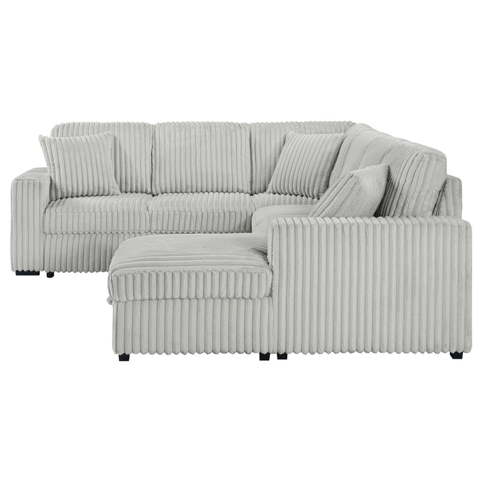 Five Star Furniture - Devonshire Pull-Out Sleeper Sectional Sofa