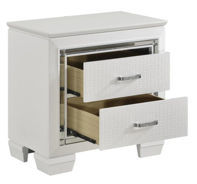 Five Star Furniture - Allura Nightstand in White 1916W-4