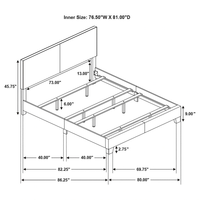 Five Star Furniture - Dorian Panel Bed