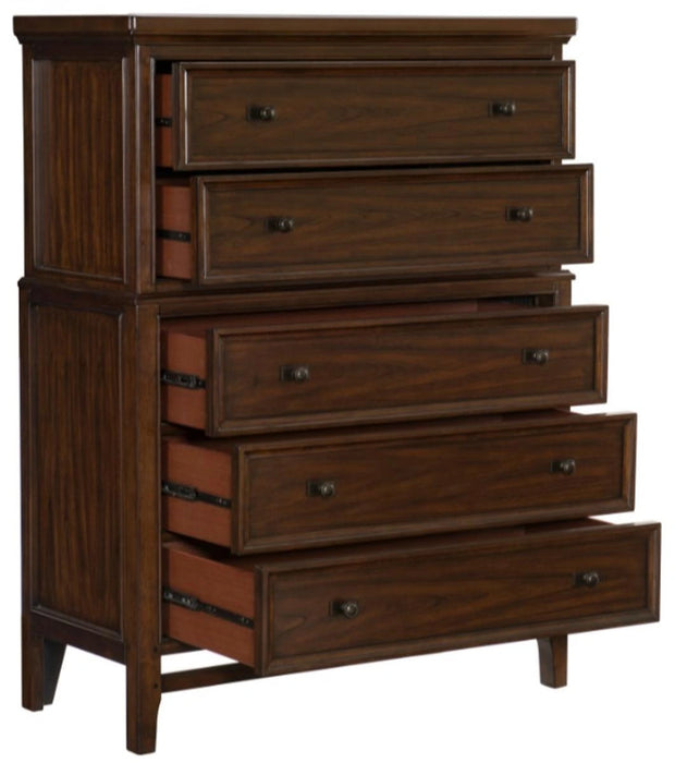 Five Star Furniture - Frazier Chest in Dark Cherry 1649-9