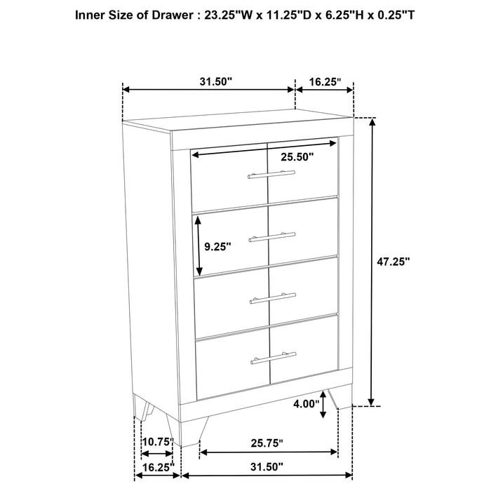 Five Star Furniture - Trenton Chest of Drawers