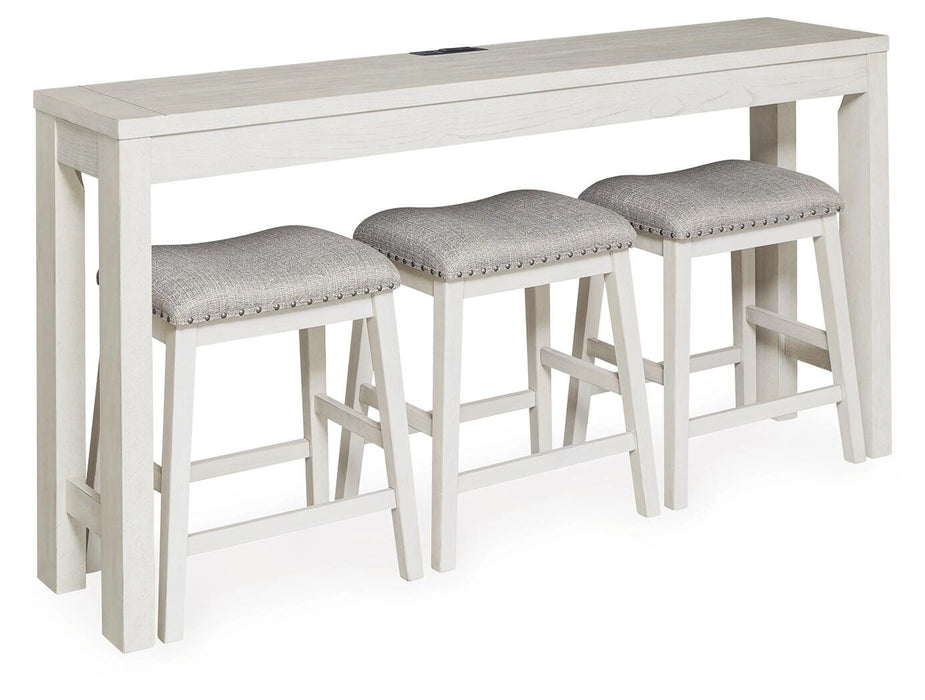 Five Star Furniture - Robbinsdale Counter Height Dining Table and 3 Barstools Set