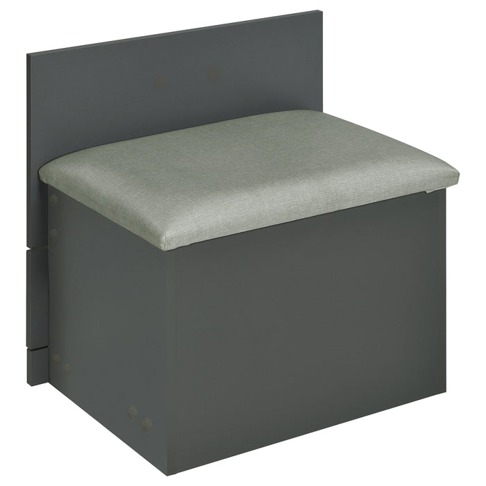 Five Star Furniture - Danbury Makeup Vanity Table with LED Mirror and Stool