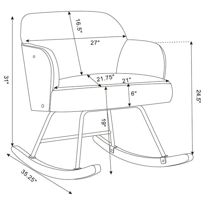 Five Star Furniture - Paige Rocking Chair