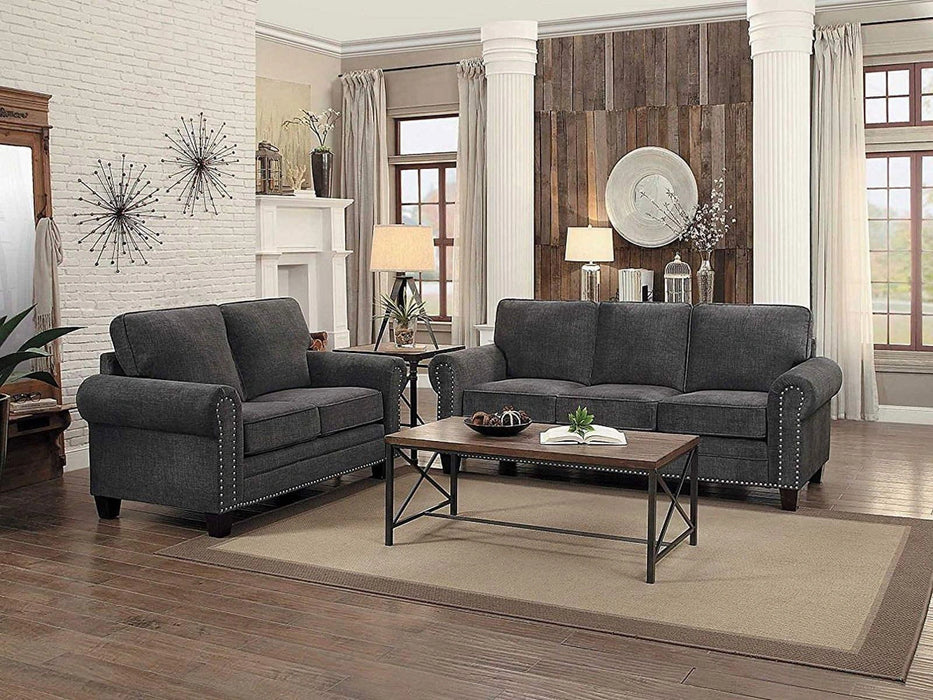 Five Star Furniture - Cornelia Loveseat in Dark Gray 8216DG-2