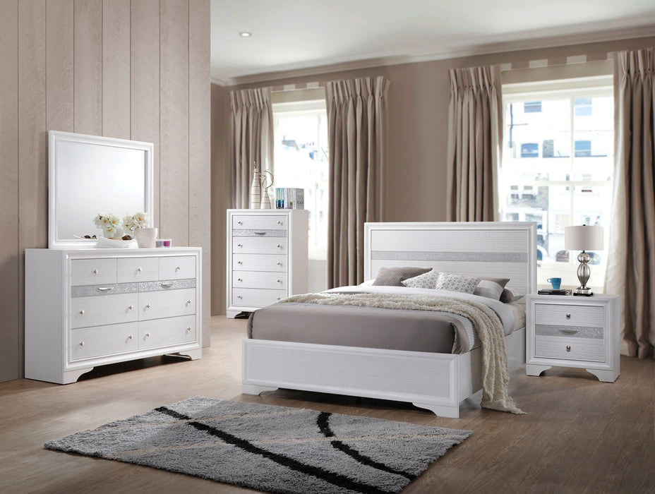 Five Star Furniture - Naima White Twin Bed