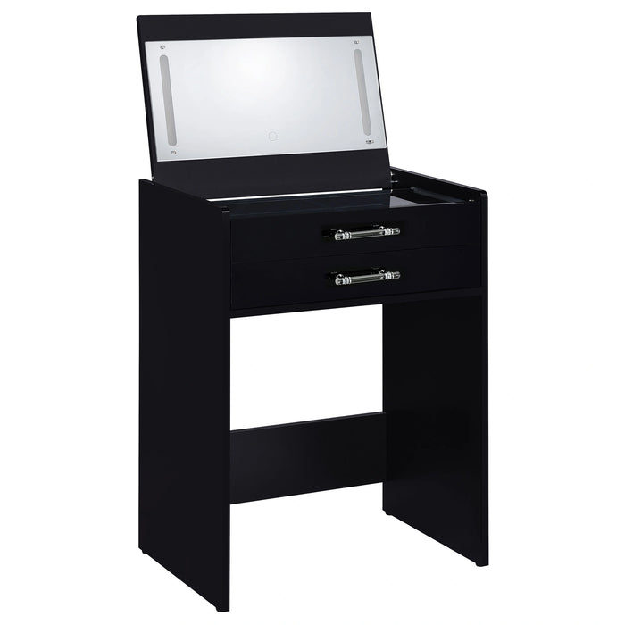 Five Star Furniture - Danbury Makeup Vanity Table with LED Mirror and Stool