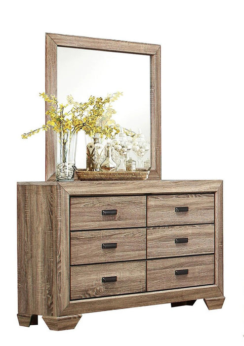 Five Star Furniture - Beechnut 6 Drawer Dresser in Natural 1904-5