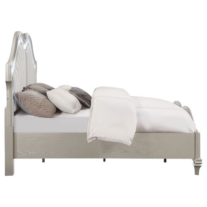 Five Star Furniture - Evangeline Panel Bed with LED Lighting