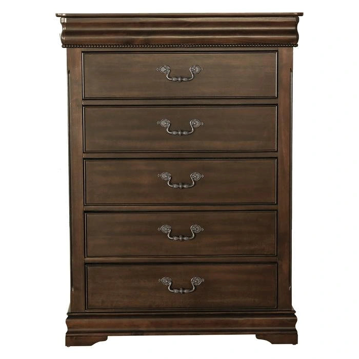 Five Star Furniture - Mont Belvieu Chest in Dark Cherry 1869-9