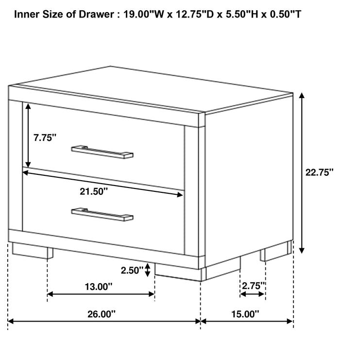 Five Star Furniture - Jessica Bedroom Set