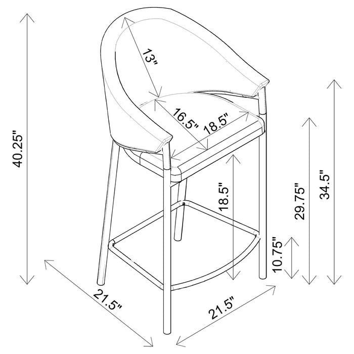 Five Star Furniture - Chadwick Bar Chair