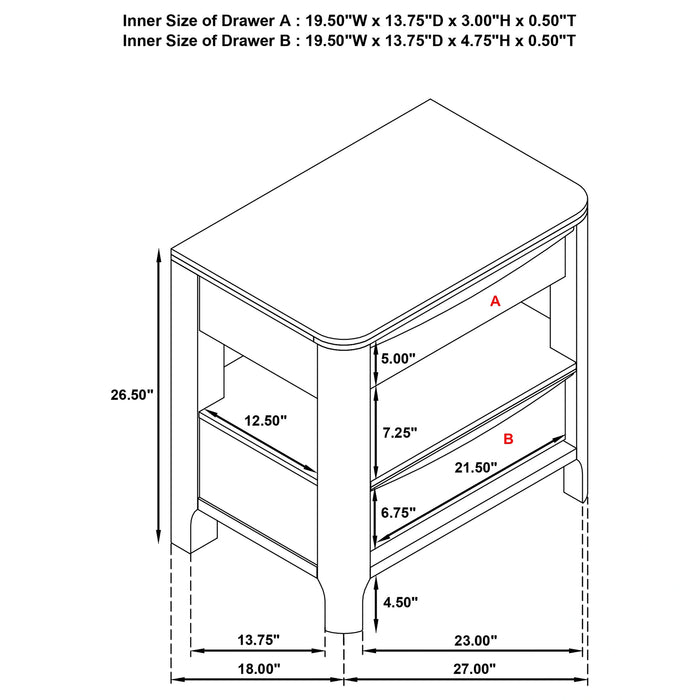 Five Star Furniture - Maderia Bedroom Set