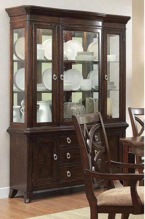 Five Star Furniture - Keegan Buffet & Hutch in Cherry 2546-50*