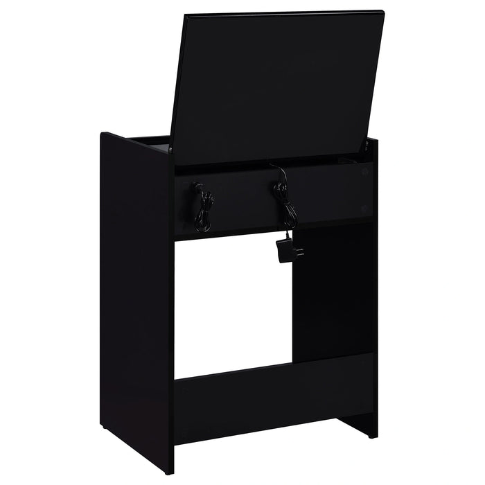 Five Star Furniture - Danbury Makeup Vanity Table with LED Mirror and Stool