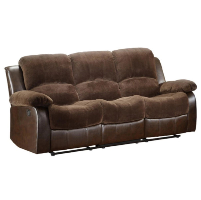 Five Star Furniture - Granley Double Reclining Sofa in Chocolate 9700FCP-3