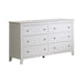 Five Star Furniture - Selena 6-drawer Dresser Cream White image