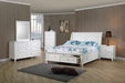 Five Star Furniture - Selena 4-Piece Storage Bedroom Set with Sleigh Headboard Buttermilk Full image