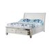 Five Star Furniture - Selena Full Sleigh Bed with Footboard Storage Cream White image