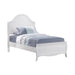 Five Star Furniture - Dominique Twin Panel Bed Cream White image