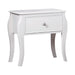 Five Star Furniture - Dominique 1-drawer Nightstand Cream White image