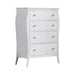 Five Star Furniture - Dominique 4-drawer Chest Cream White image