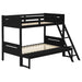 Five Star Furniture - Littleton Twin Over Full Bunk Bed Black image