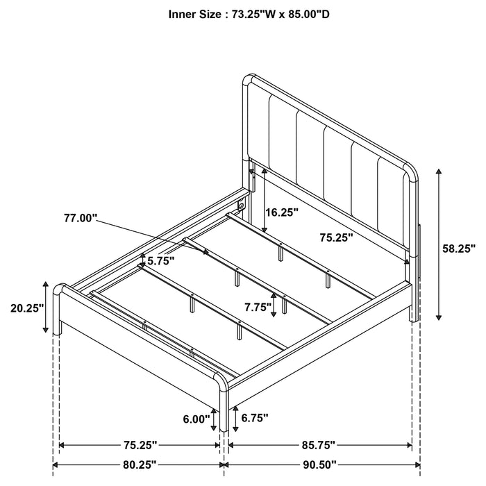 Five Star Furniture - Amsbury Panel Bed