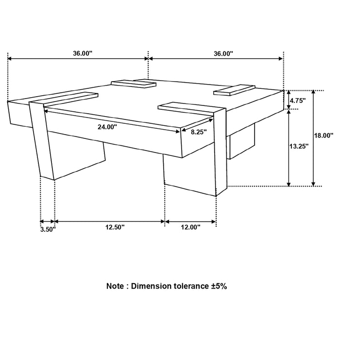 Five Star Furniture - Samira Coffee Table
