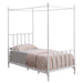 Five Star Furniture - Betony Twin Canopy Bed White image