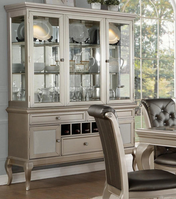 Five Star Furniture - Crawford Buffet and Hutch in Silver 5546-50*