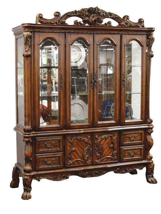 Five Star Furniture - Dresden Cherry Oak Hutch & Buffet