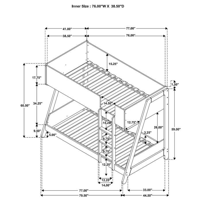 Five Star Furniture - Wyatt Bunk Bed